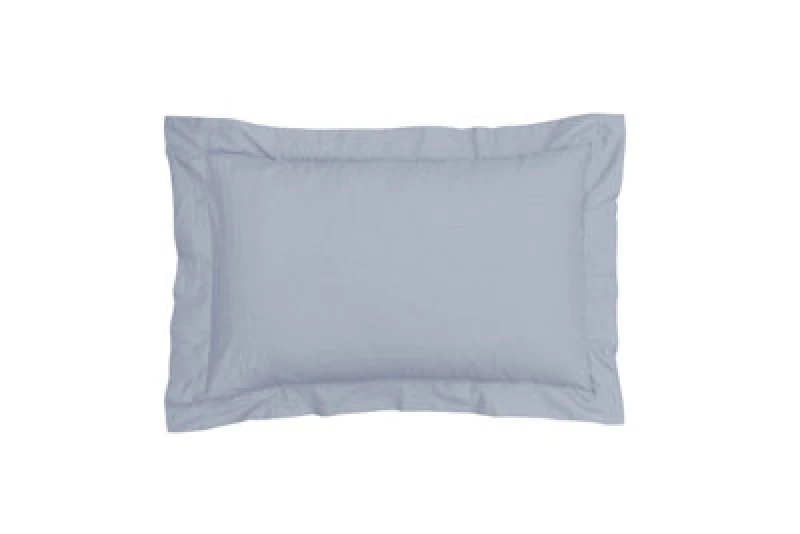 Image of Smart Living Smart Living 100% Cotton Elegant Oxford Pillowcases - Soft, Durable & Breathable in Grey Size: Standard Pillow Case Grey Standard Pillo