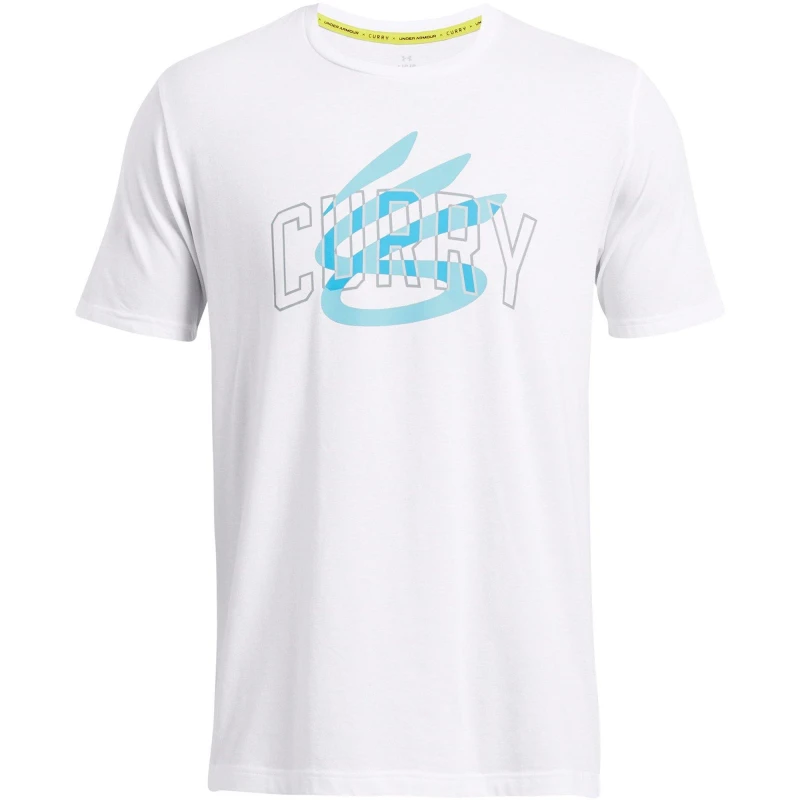 Image of Under Armour Curry Champ Mindset T-Shirt Mens - White White S