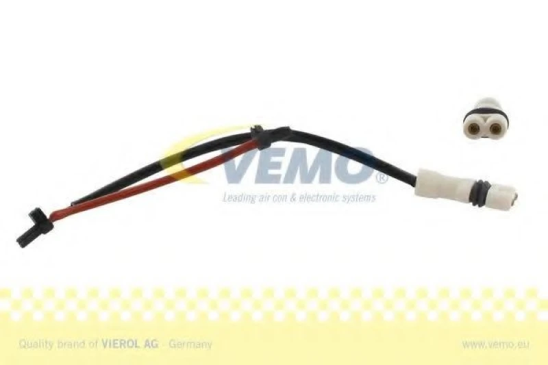 Image of VEMO V45-72-0003 Brake Pad Wear Sensor Original VEMO Quality, Front Axle Warning Contact,brake pad wear (407)
