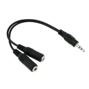 Image of 3.5mm Mono M To 3.5mm Stereo F Adaptor