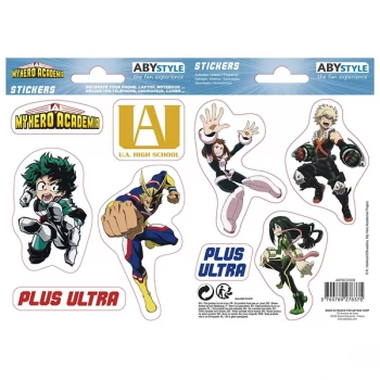 Image of My Hero Acadamia - Stickers 2 sheets - UA High School X5
