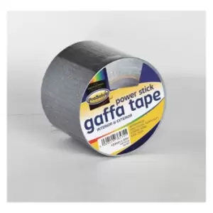 image of ProSolve Gaffa Tape Silver 100mm x 50m, Pack of 12