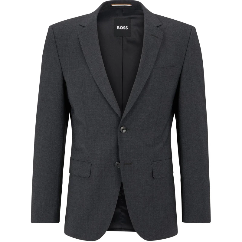 Image of Boss Mens Formal Jacket Dark Grey male 34 (44)