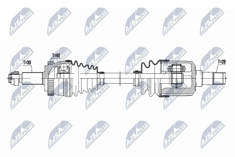 Image of NTY Drive shaft NTY NPW-KA-411