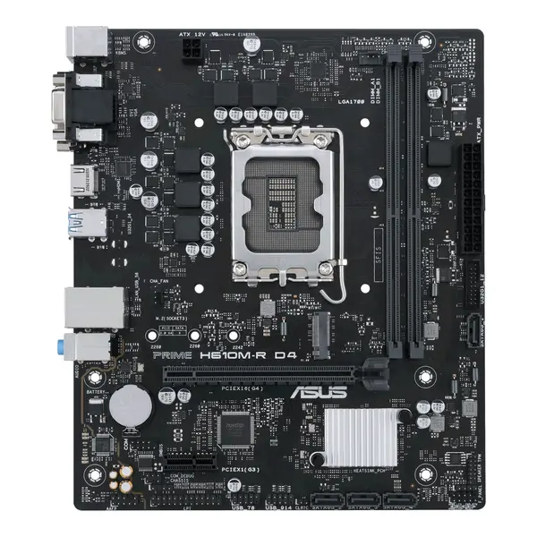 Image of PRIME H610M-R DDR4 with 12th Gen Intel processors 90MB1B40-M0ECY0