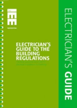 Image of Electricians Guide to the Building Regulations Paperback