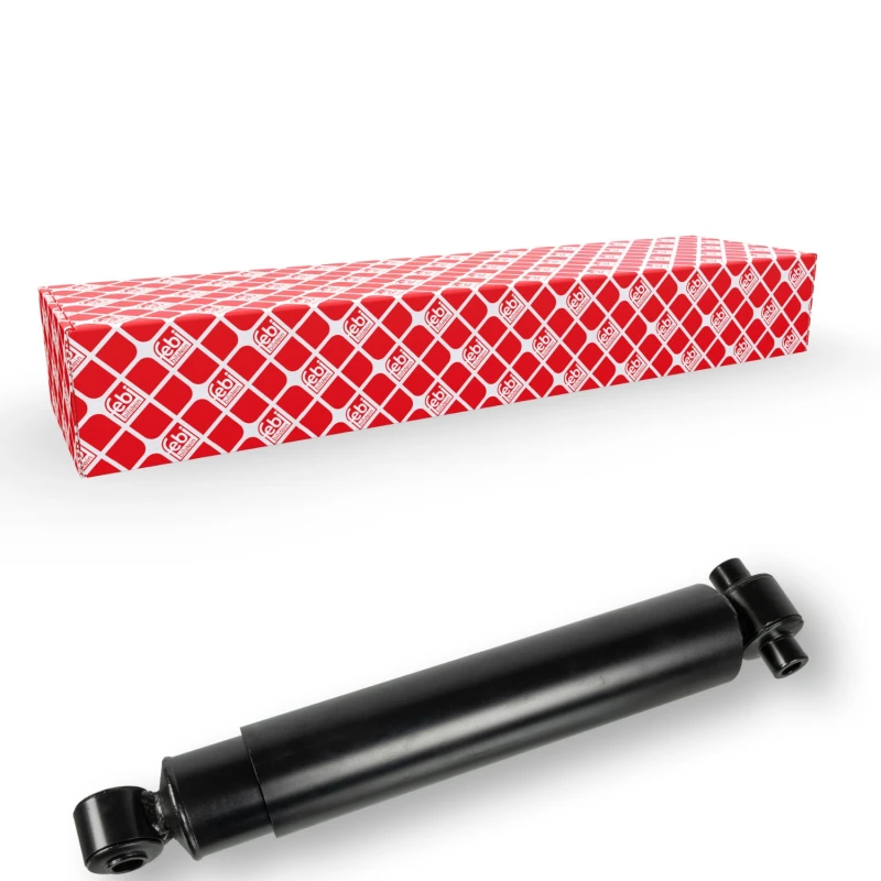 Image of FEBI BILSTEIN 20600 Shock absorber Rear Axle, Oil Pressure, Telescopic Shock Absorber, Bottom eye Shock Absorber (854)