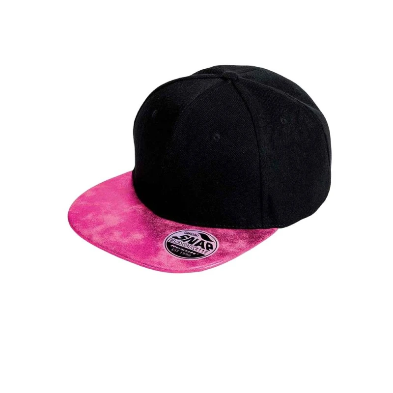 Image of Result Result Men Bronx Glitter Flat Peak Snapback Cap in White White One Size Male 5063527348630