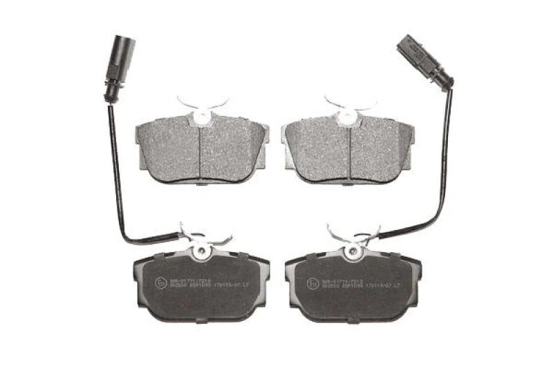 Image of LPR 05P1699 Brake pad set Brake Pad Set,disc brake (402)