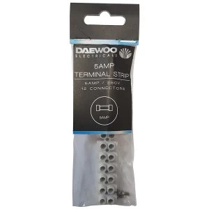 Image of Daewoo 12-Connector Terminal Block - 5 Amp