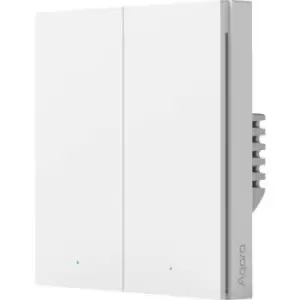 Image of Aqara Wireless wall-mounted switch WS-EUK04 White Apple HomeKit