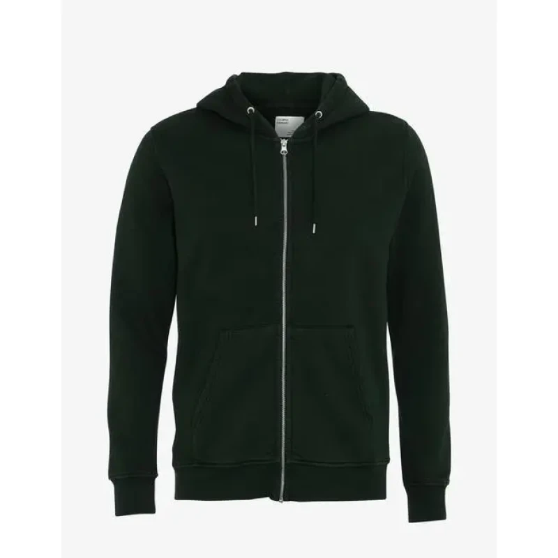 Image of Colorful Standard Hooded jacket Colorful Standard classic organc Vert Unisex S