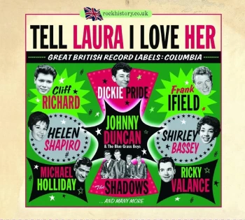 image of Tell Laura I Love Her - Great British Record Labels: Columbia Double CD (CD)