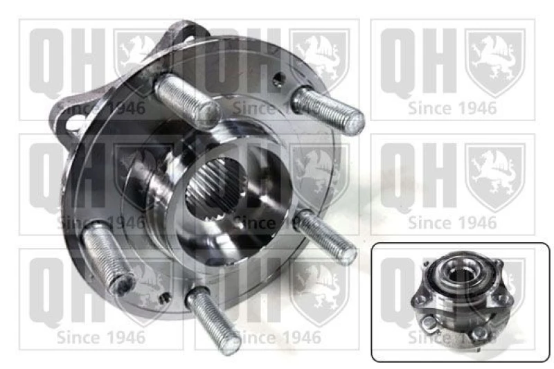 Image of QUINTON HAZELL Wheel bearing kit QUINTON HAZELL QWB1611