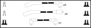 Image of Remax HT Ignition Leads Cable Set Replaces XC1627,DRL216,409 75 5150,51278335,76051,DKB837,LDRL1361,RC-MX1215,GHT1216,GHT153