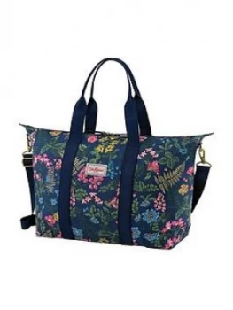 image of Cath Kidston Twilight Garden Foldaway Overnight Bag - Navy