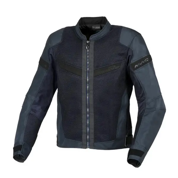 image of Macna Velotura Textile Summer Jacket Dark Blue 2XL