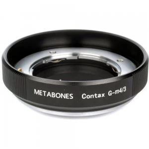 image of Metabones Contax G Lens to to Micro Four Thirds Mount Adapter - CG-M43-BM1 - Black