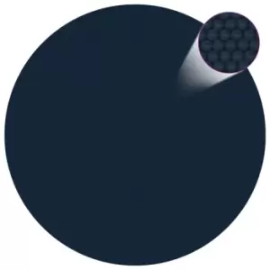 Image of Vidaxl Floating Pe Solar Pool Film 455cm Black And Blue