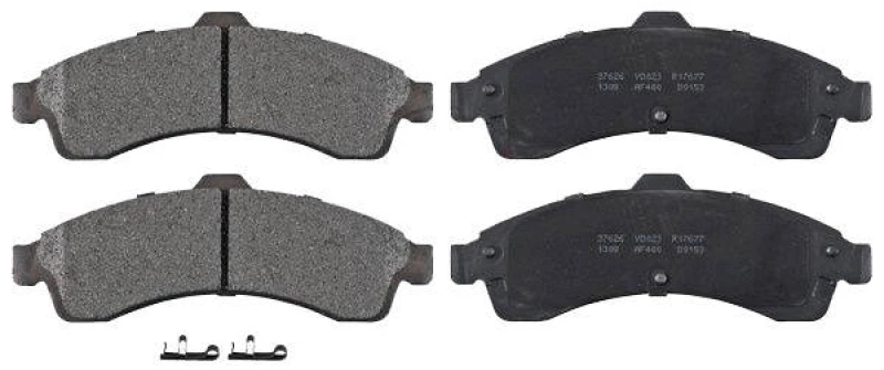 Image of A.B.S. 37626 Brake pad set with acoustic wear warning Brake Pad Set,disc brake (402)
