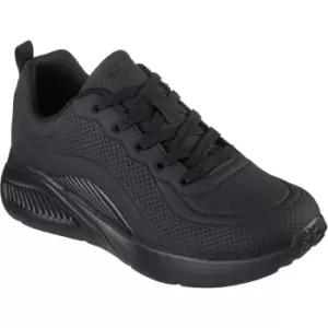 Image of Skechers Womens Bobs Buno How Sweet Lace Up Trainers UK Size 4 (EU 37)