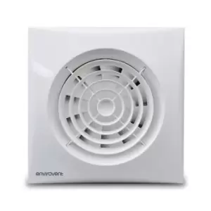 image of Envirovent Silent 100mm 4" Low Voltage Ultra Quiet WC & Bathroom Extractor Fan - SIL100S12V