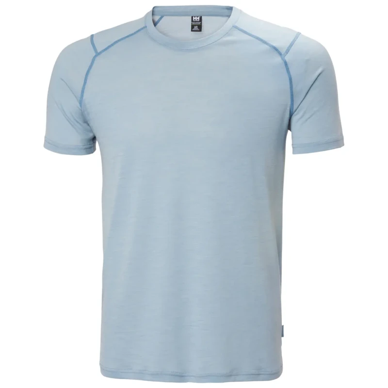Image of T-Shirt Helly Hansen Durawool Bleu Male 2XL