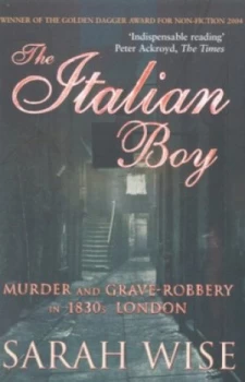 Image of The Italian Boy by Sarah Wise Paperback