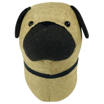 image of Fabric Wall Mounted Pug Head 30cm