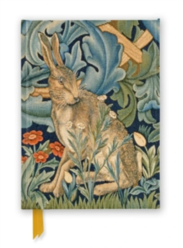 Image of V&A: William Morris: Hare from The Forest Tapestry (Foiled Journal) Notebook / blank book