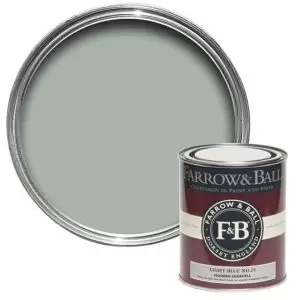 Image of Farrow & Ball Modern Light Blue No. 22 Eggshell Paint, 750Ml