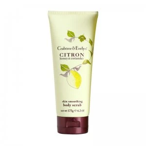 image of Crabtree & Evelyn Citron Honey Coriander Body Scrub 175g