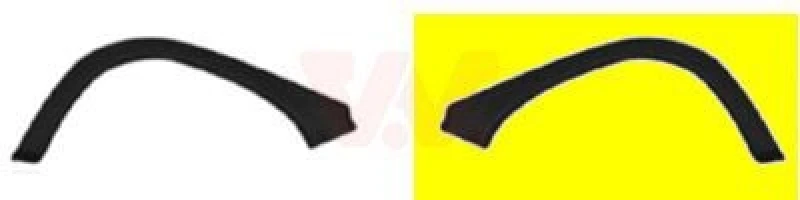 Image of VAN WEZEL Fender flare VAN WEZEL 3776524