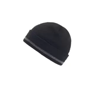 Image of Atlantis Workout Enhanced Visibility Beanie (One Size) (Black)
