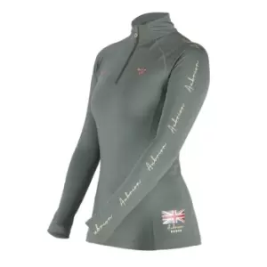 image of Aubrion Team Longsleeve Baselayer - Green