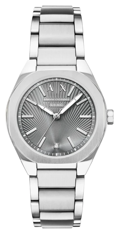 Image of Armani Exchange AX6030 Three-Hand Quartz (36mm) Textured Watch