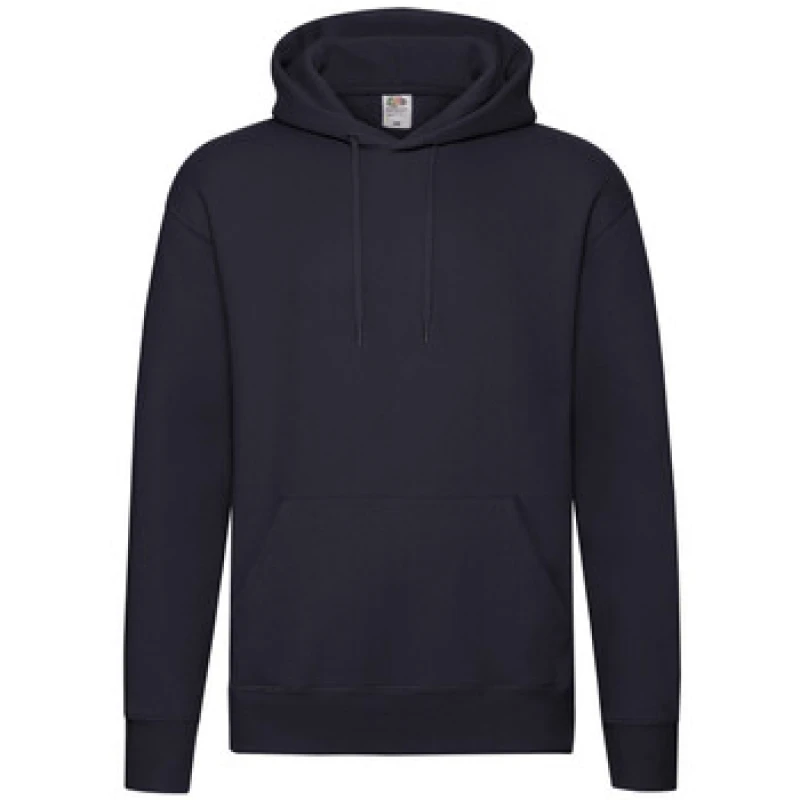Image of Fruit Of The Loom Fruit of the Loom Men R Hoodie in Mid Navy Size: Small Mid Navy S Male 5063425300426