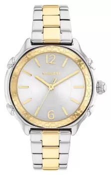 image of Coach 14503905 Womens Suzie Grey Dial Two Tone Bracelet Watch