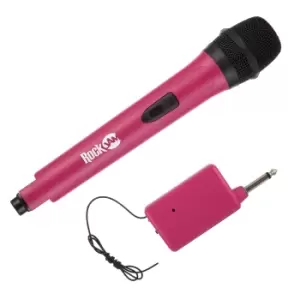 image of PDT RockJam Wireless Microphone Pink