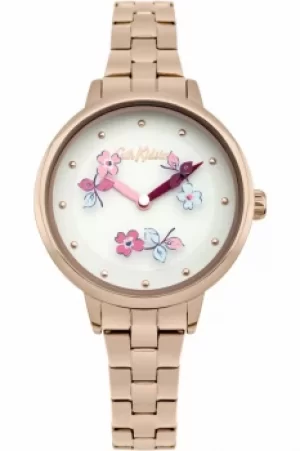 Image of Ladies Cath Kidston Welham Flowers Watch CKL039RGM