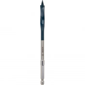 image of Bosch Self Cut Speed Hex Shank Flat Drill Bit 8mm 150mm