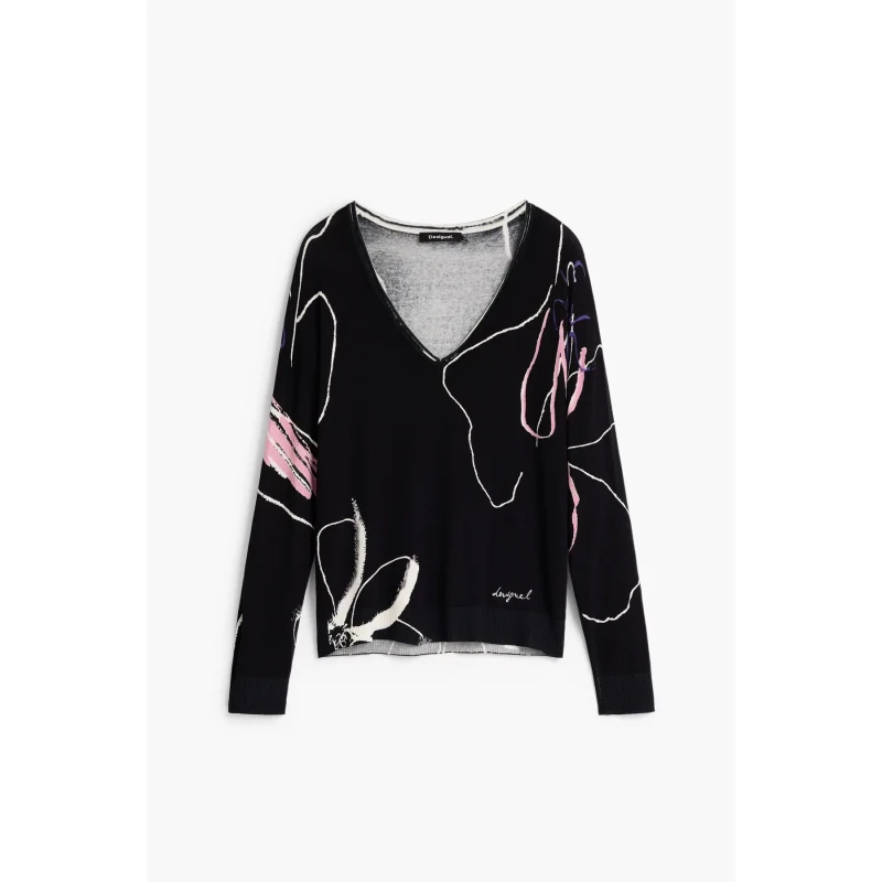 Image of Desigual Woman sweater Desigual Noir Female M