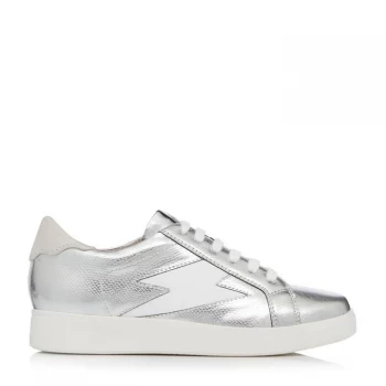 image of Dune London Energise Wedge Trainers - Silver670