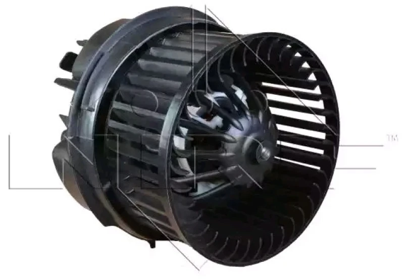 Image of NRF 34017 Blower Motor EASY FIT without integrated regulator, with bolts/screws Interior Blower (2669)