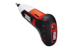 image of Black & Decker 3.6V Gyro Lithium Cordless Screwdriver with 10 Bits