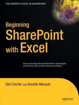 Image of Beginning Sharepoint with Excel by Gini Courter Book
