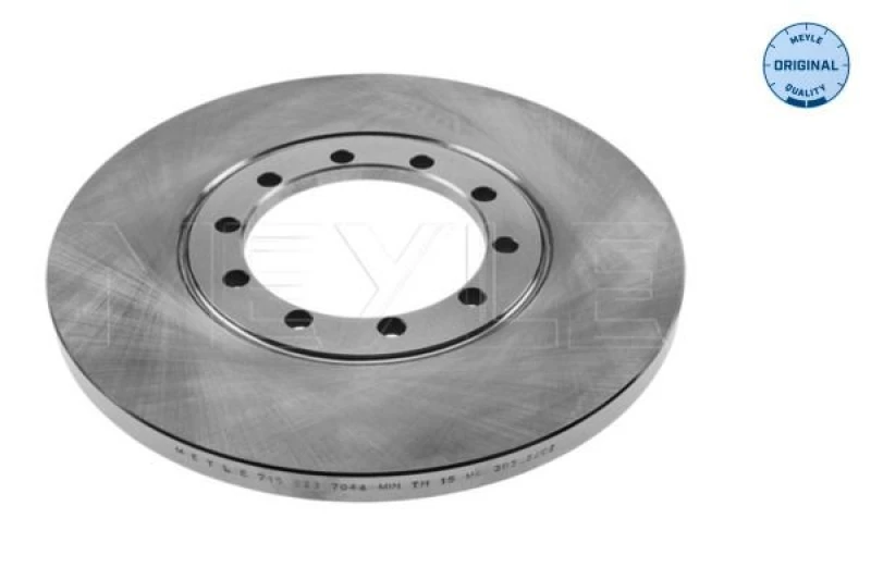 Image of MEYLE 715 523 7044 Brake disc Rear Axle, Solid, Original Quality Brake Disc (82)
