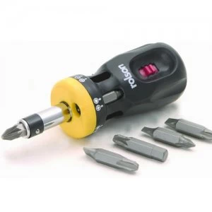 Image of Rolson 12-in-1 Ratchet Screwdriver Set