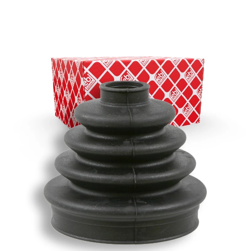 Image of FEBI BILSTEIN 07869 Bellow, driveshaft Front Axle Left Rubber Bellow,driveshaft (193)