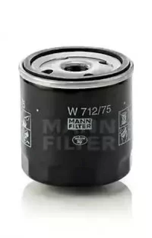 image of Oil Filter W712/75 By Mann